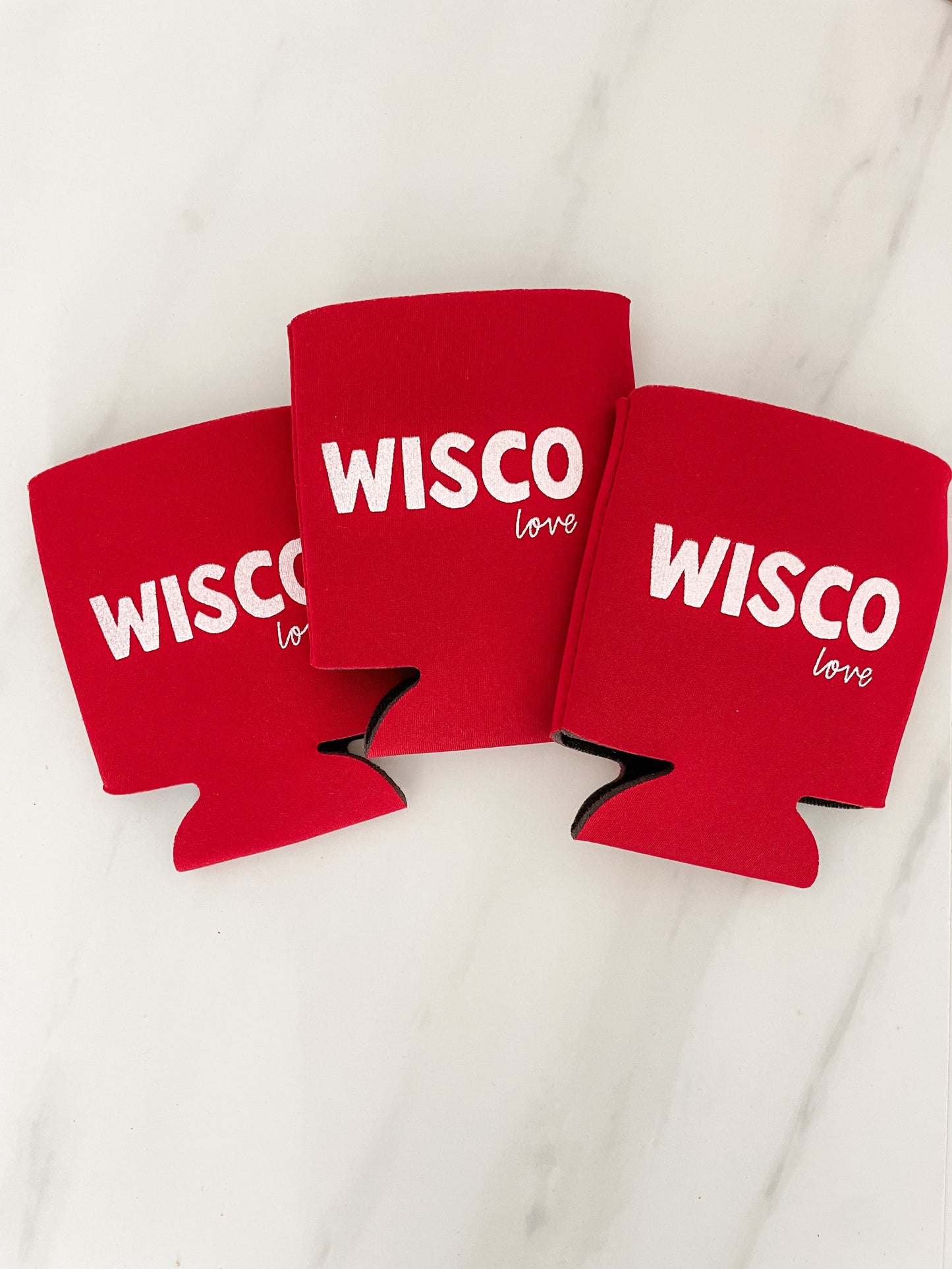 Wisco Love Koozy