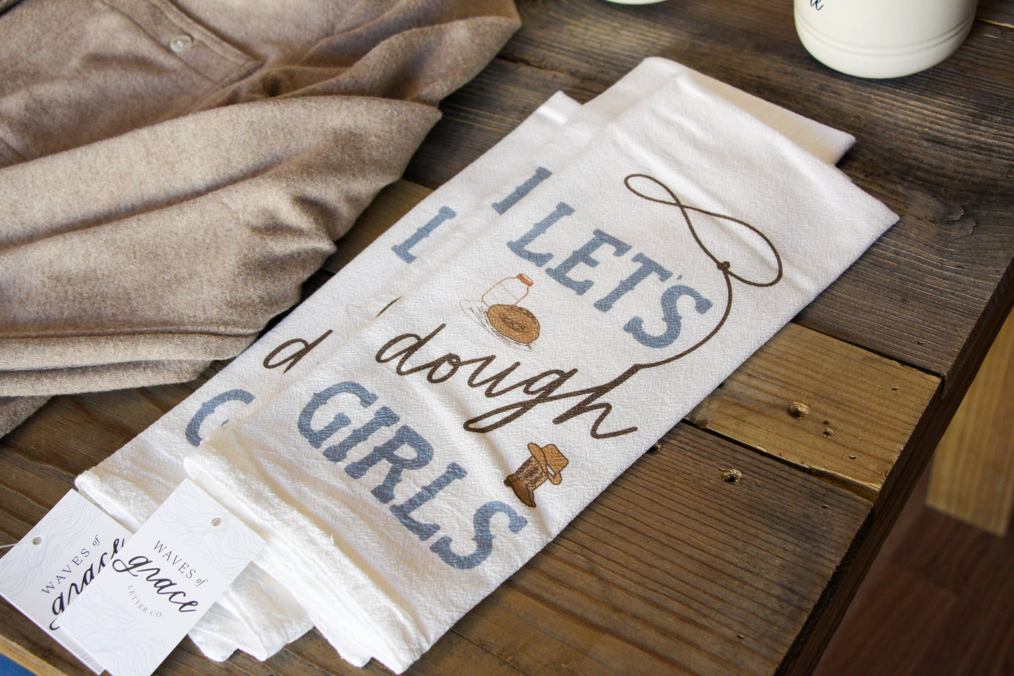Let's Dough Girls Hand Towel