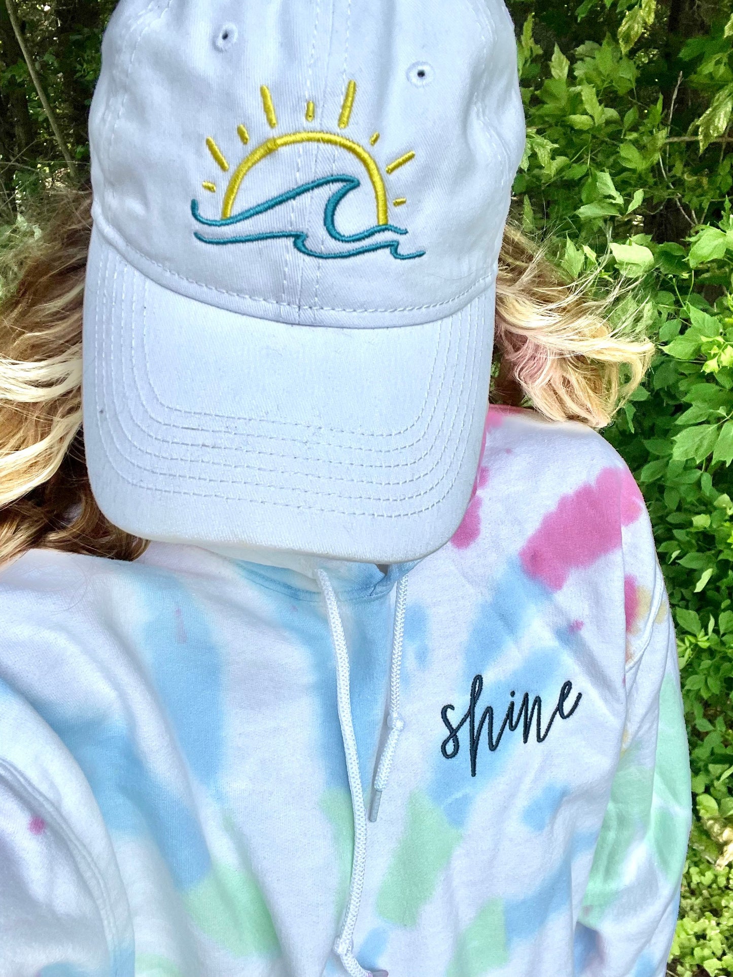 Shine Tie-dye Sweatshirt