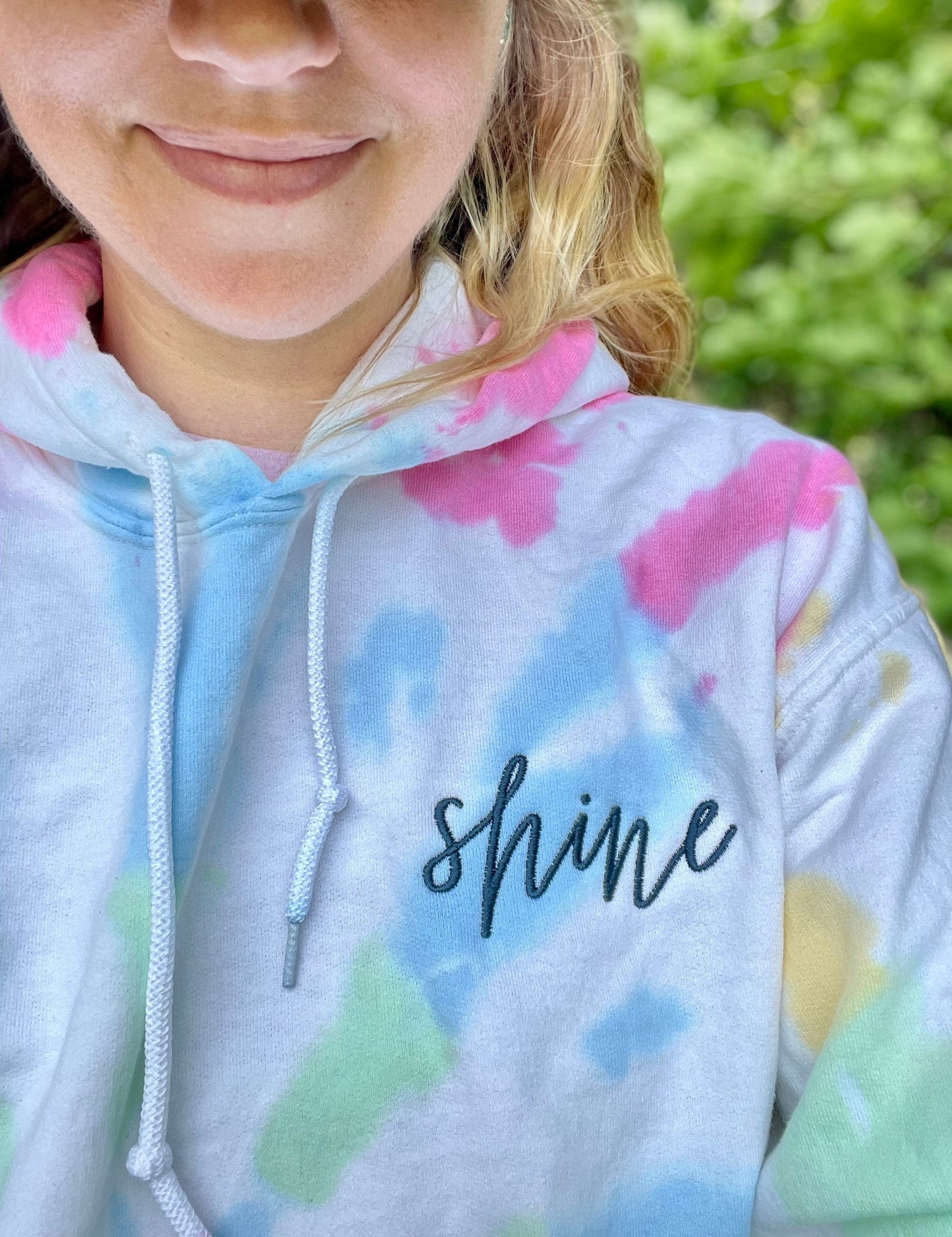 Shine Tie-dye Sweatshirt