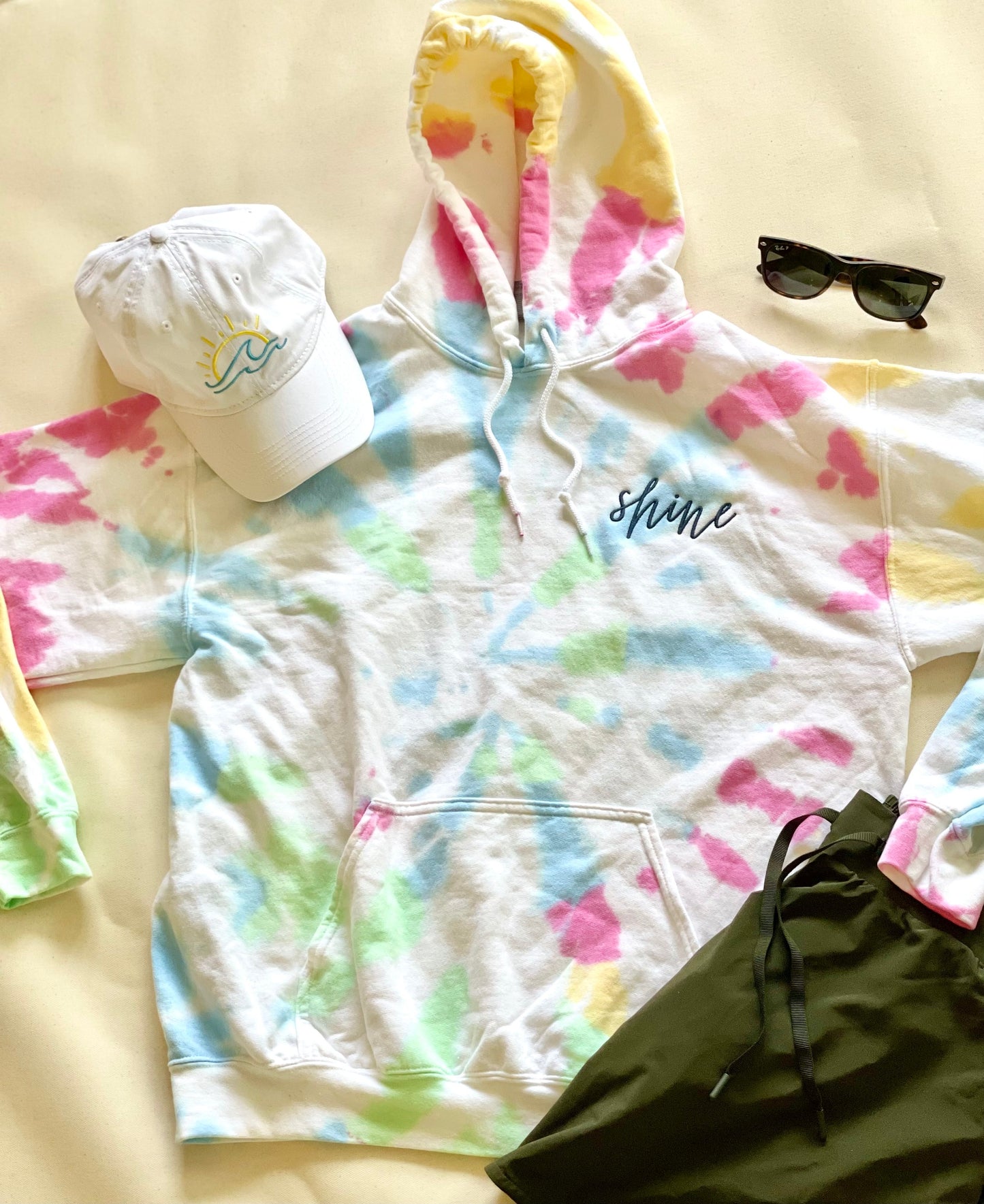 Shine Tie-dye Sweatshirt