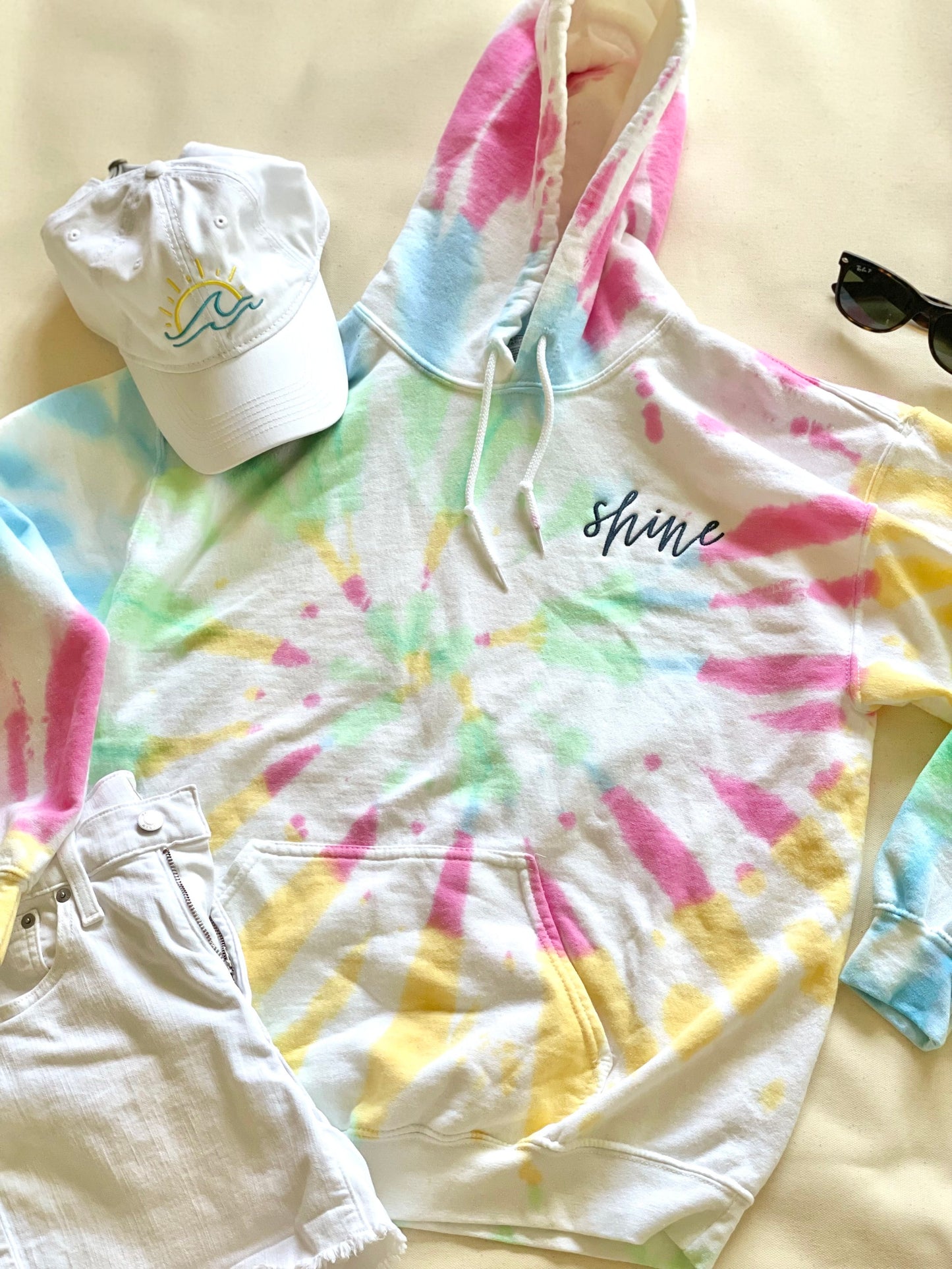 Shine Tie-dye Sweatshirt