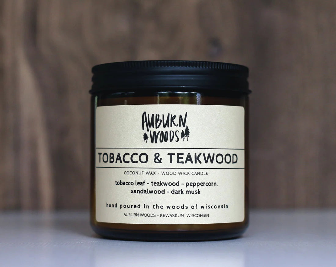 Auburn Woods Small Candle
