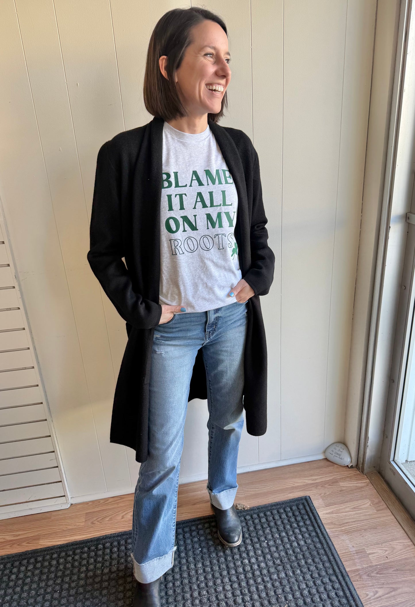 Blame It All On My Roots Long Sleeve T-Shirt
