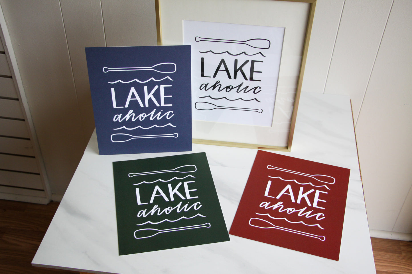 Lake-aholic Art Print