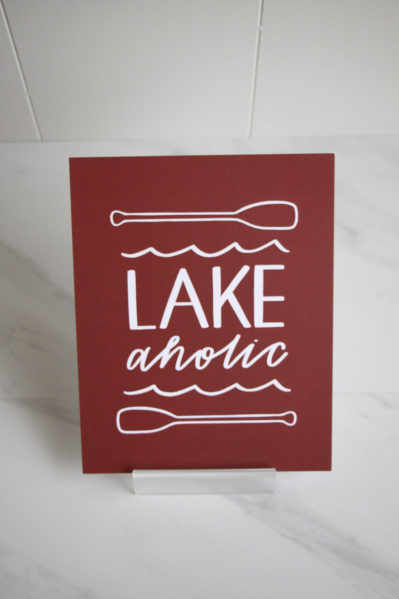 Lake-aholic Art Print