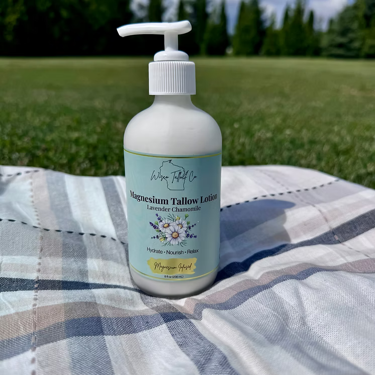 Wisco Tallow Co. Magnesium Lotion 8 oz.