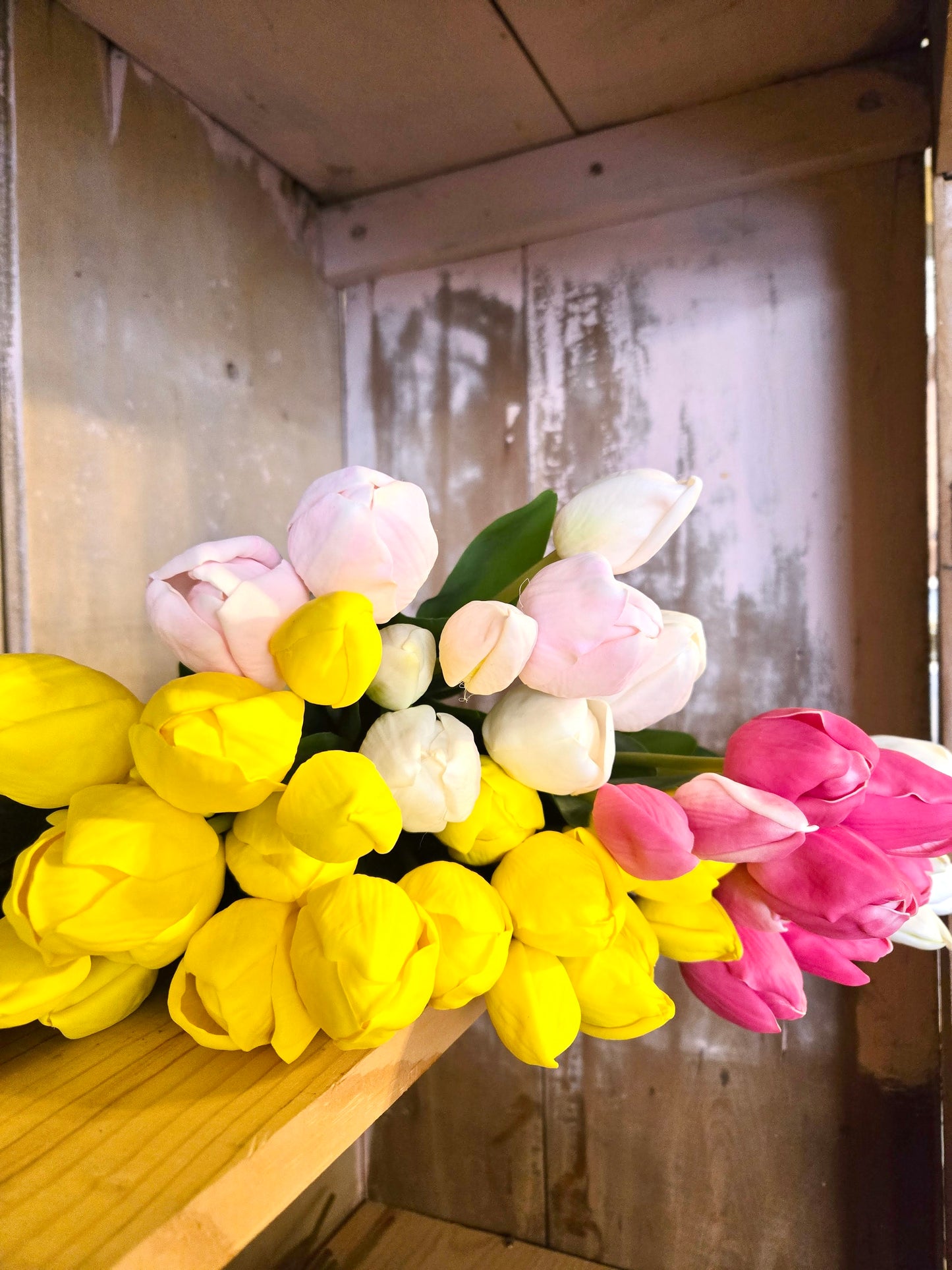 Real Touch Tulip Faux Flowers