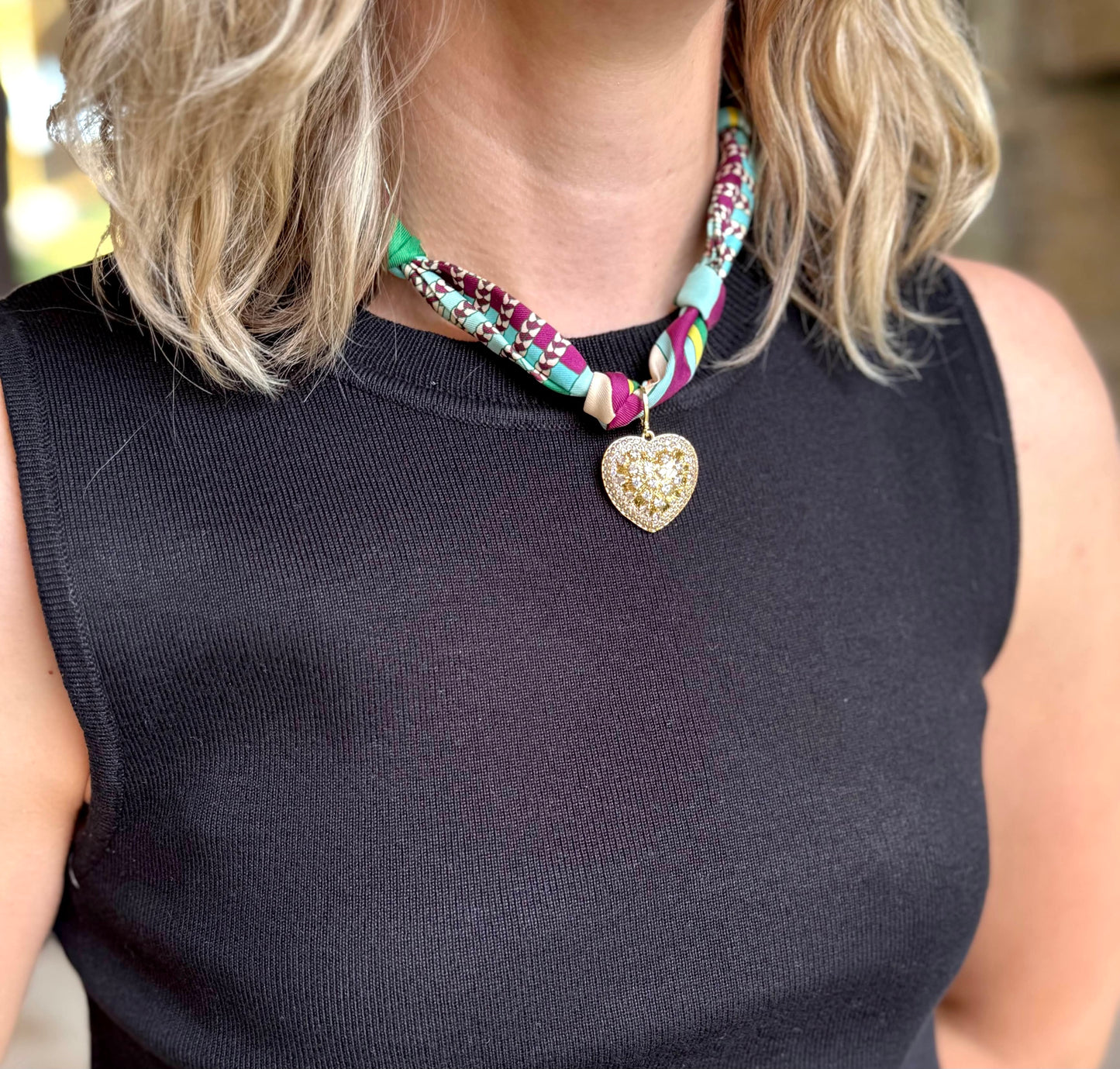 Scarf Necklace