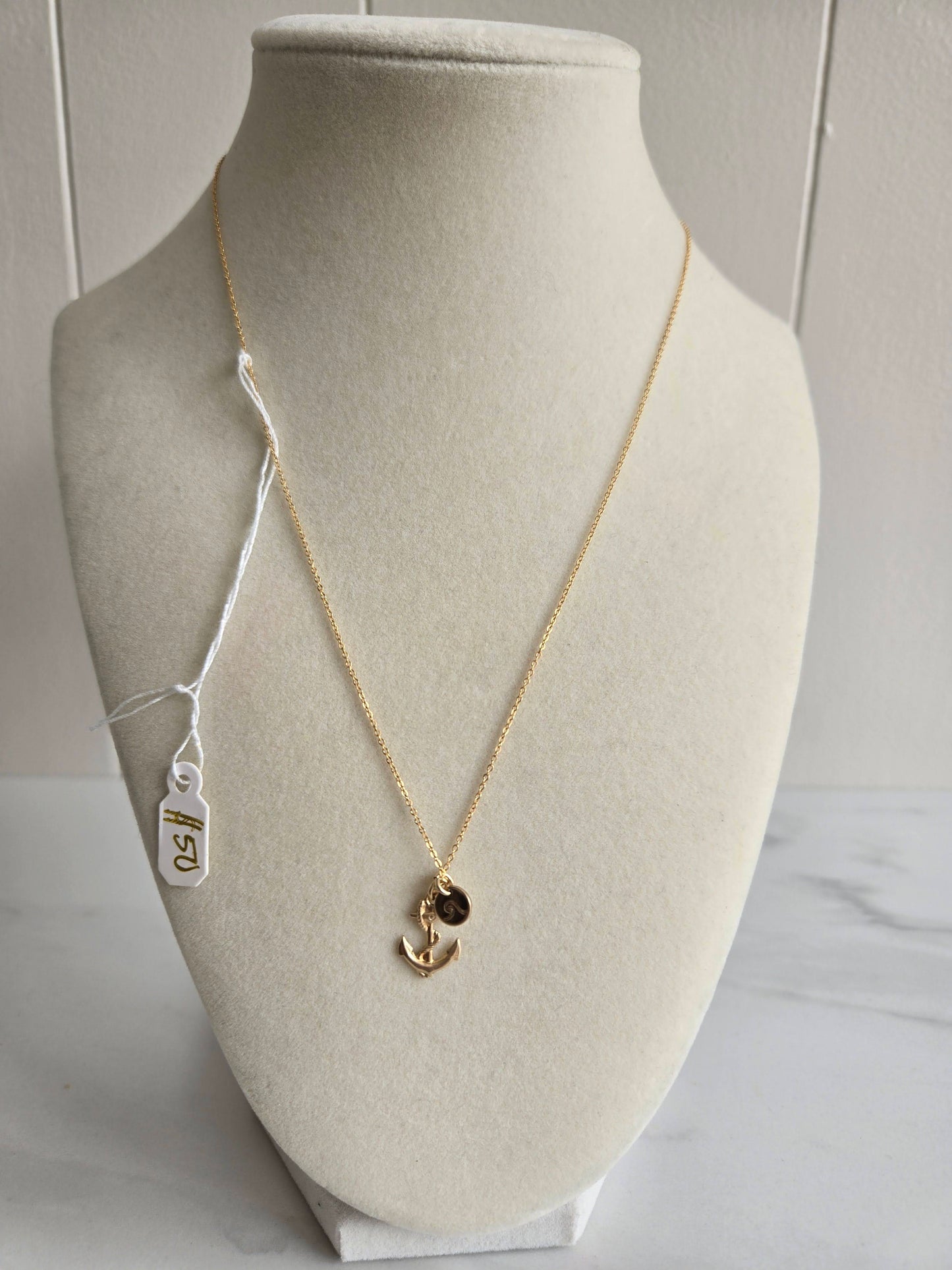 Spreading Sonshine Anchor Necklace