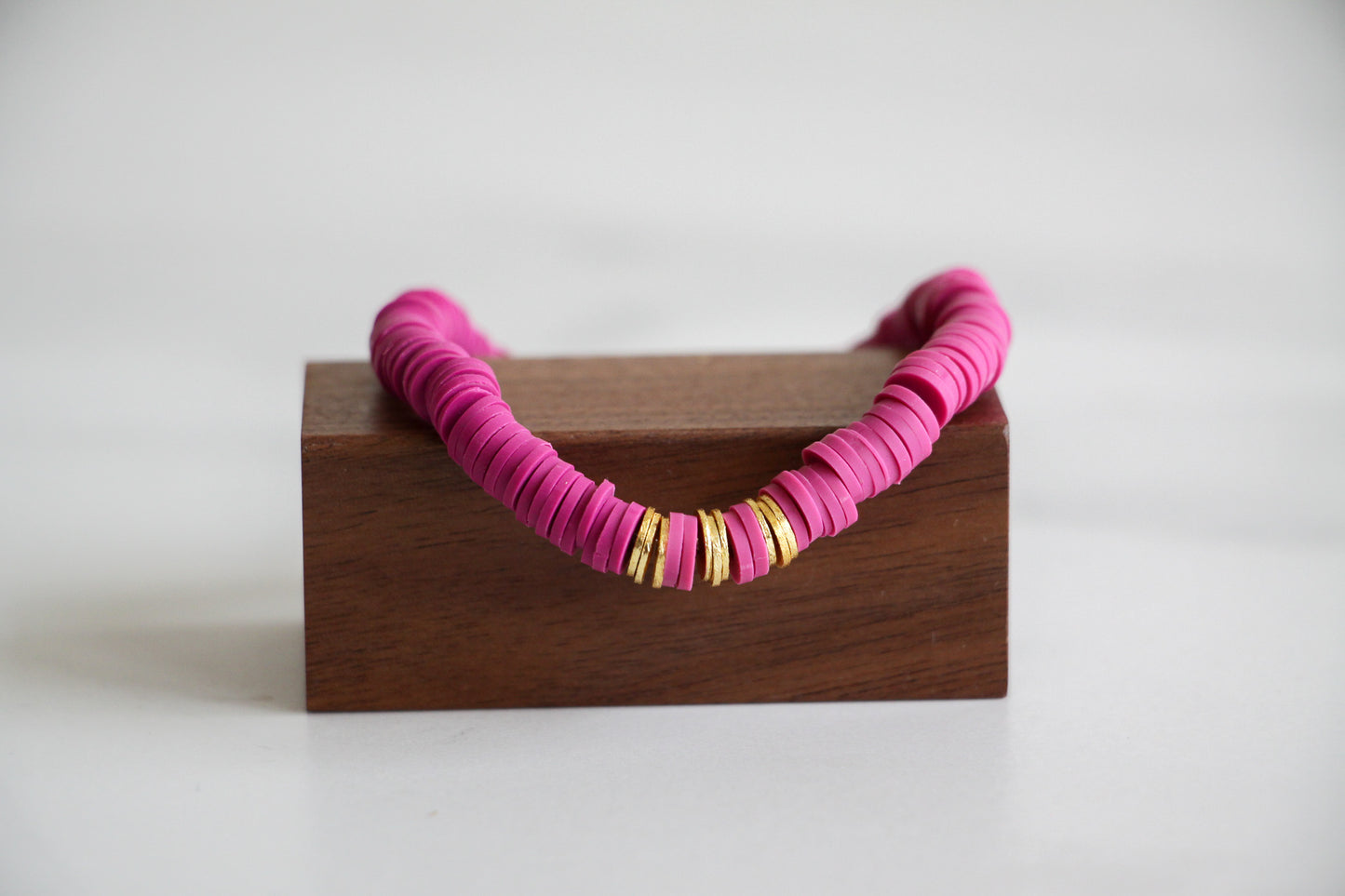 Fuchsia Hishi Bracelet