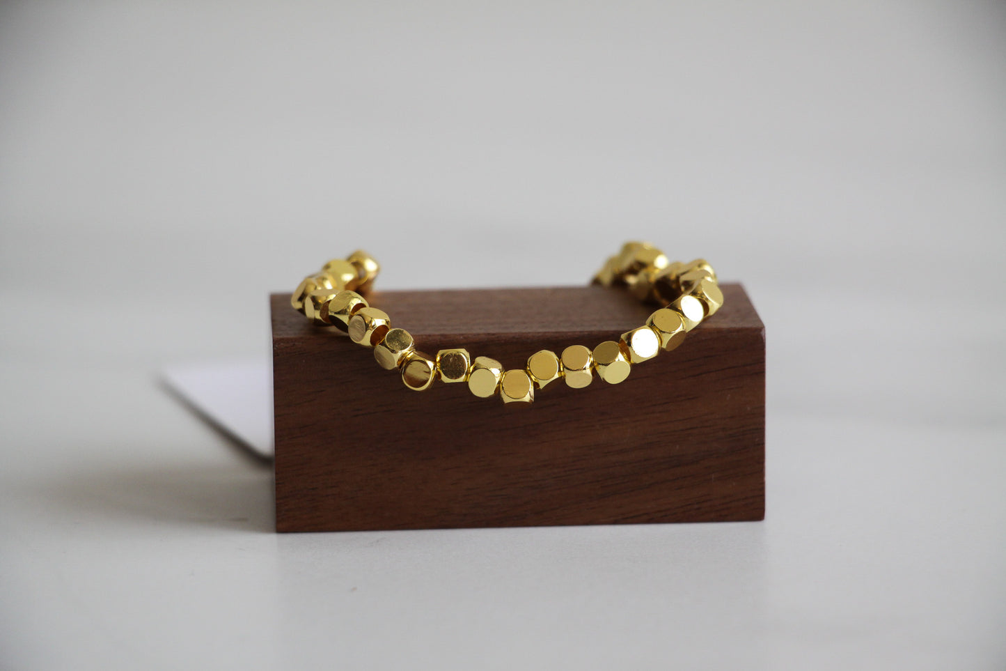 Gold Bead Bracelet