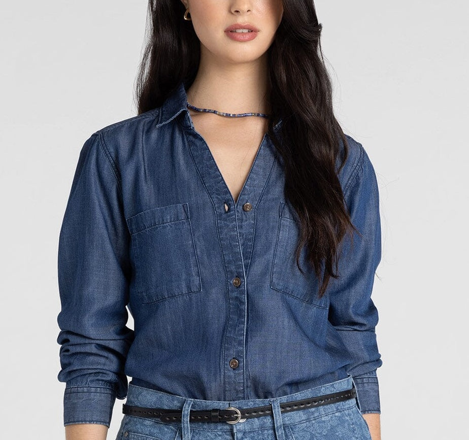 Dani Denim Button Down
