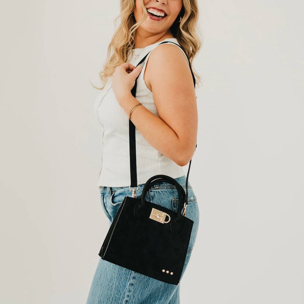Nubuck Small Tote Purse