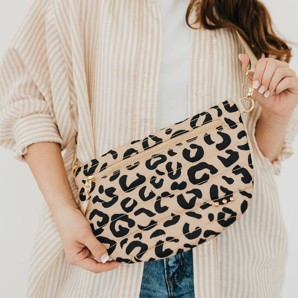 Puffer Belt Bag Purse