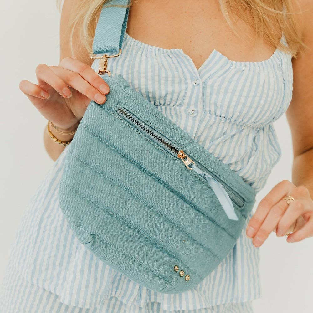 Puffer Belt Bag Purse