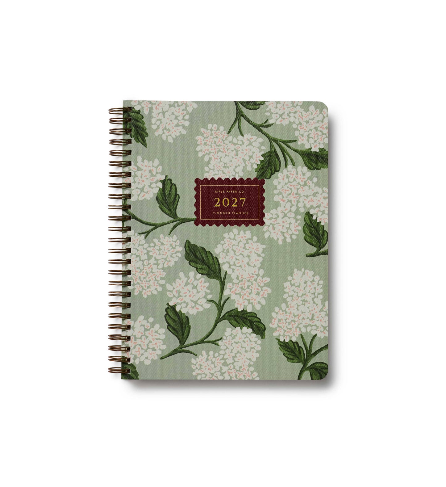 2027 Hydrangea 12-Month Planner