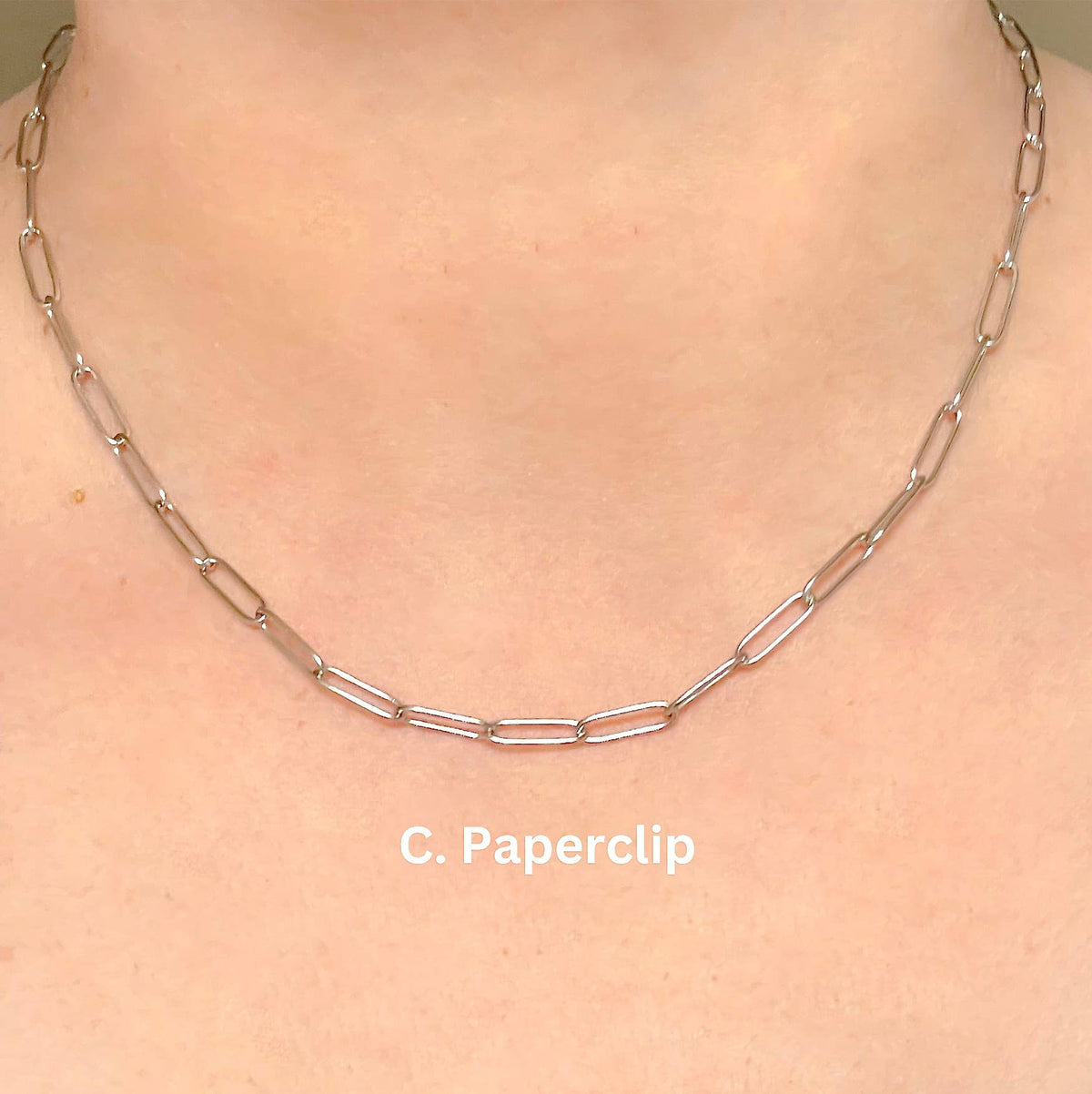 Silver Layering Necklaces - Stainless Steel