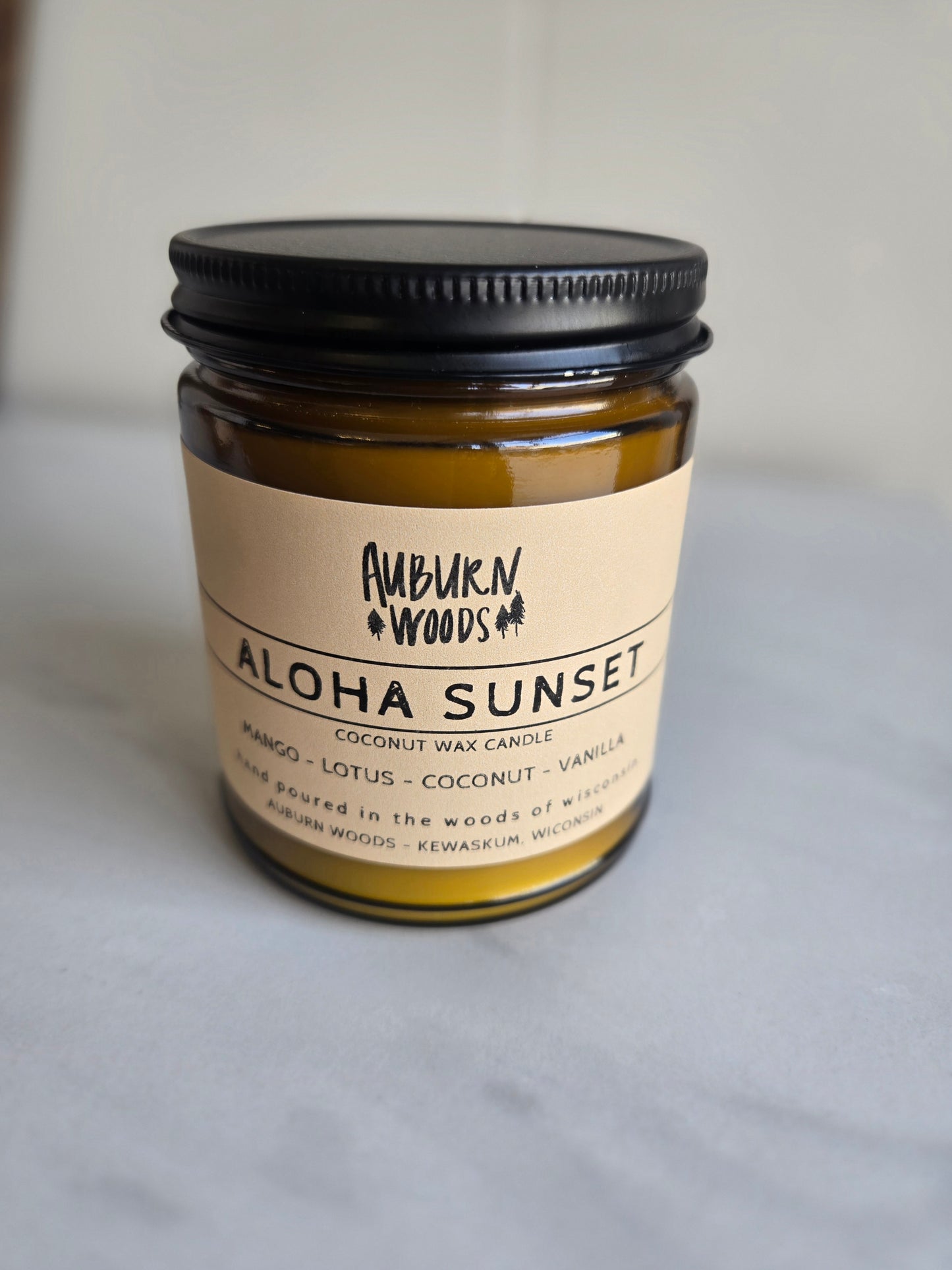 Auburn Woods Small Candle