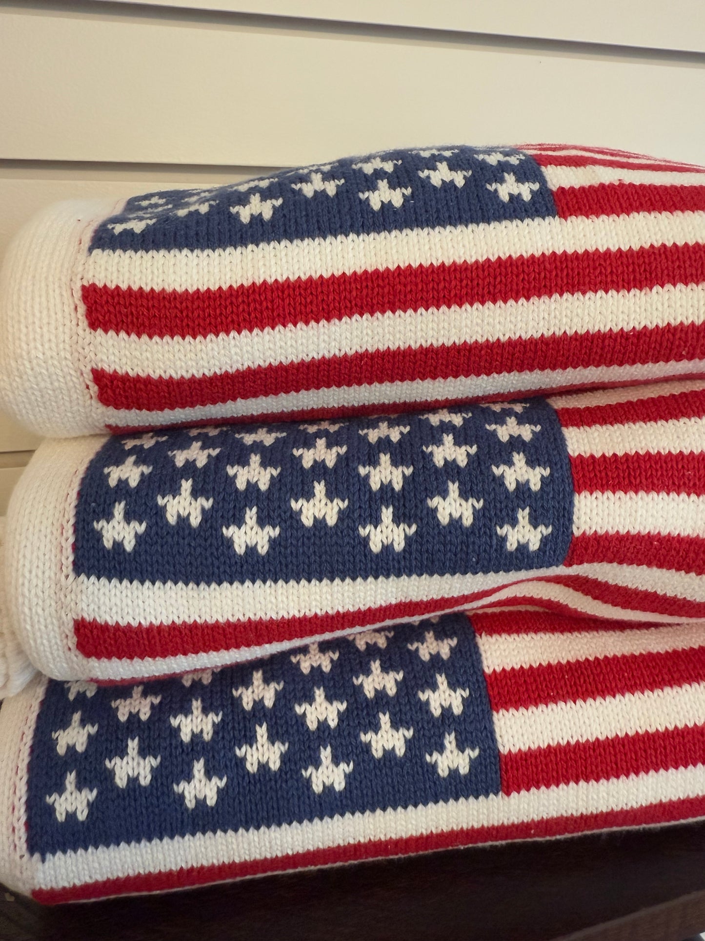 American Flag Sweater