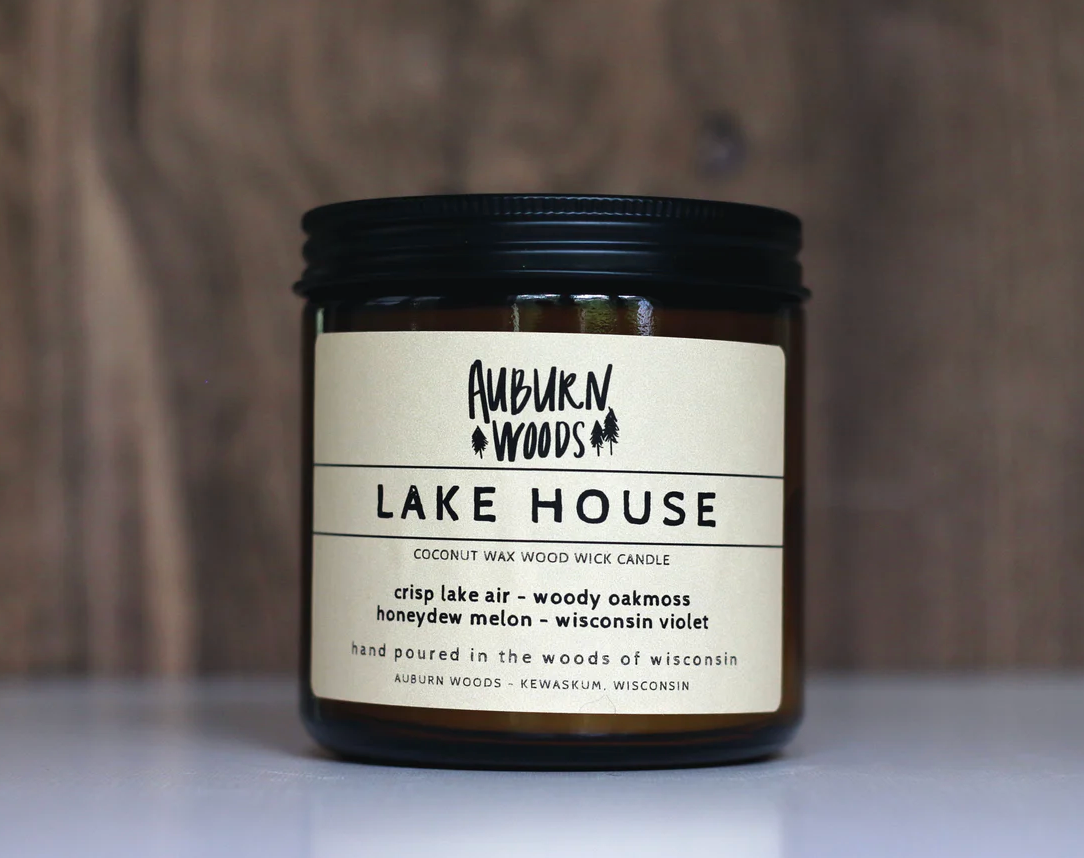 Auburn Woods Large Candle