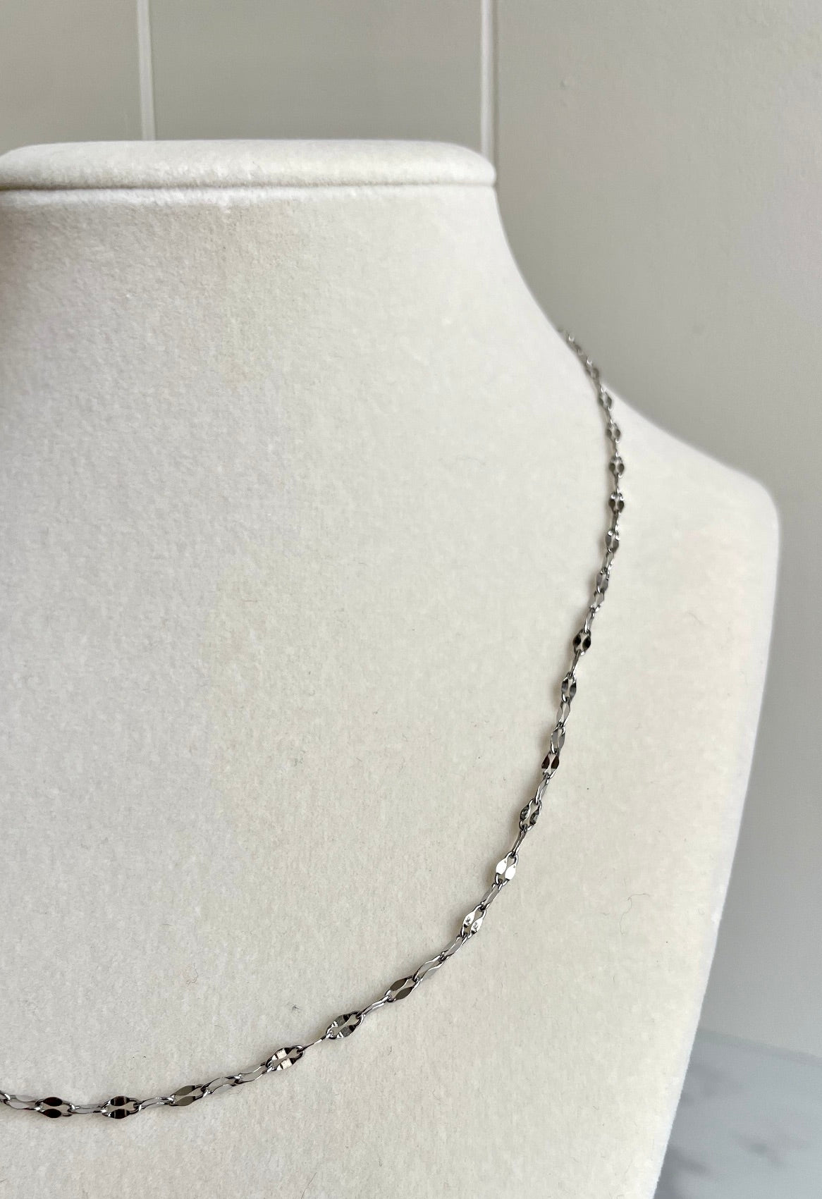 Silver Layering Necklaces - Stainless Steel