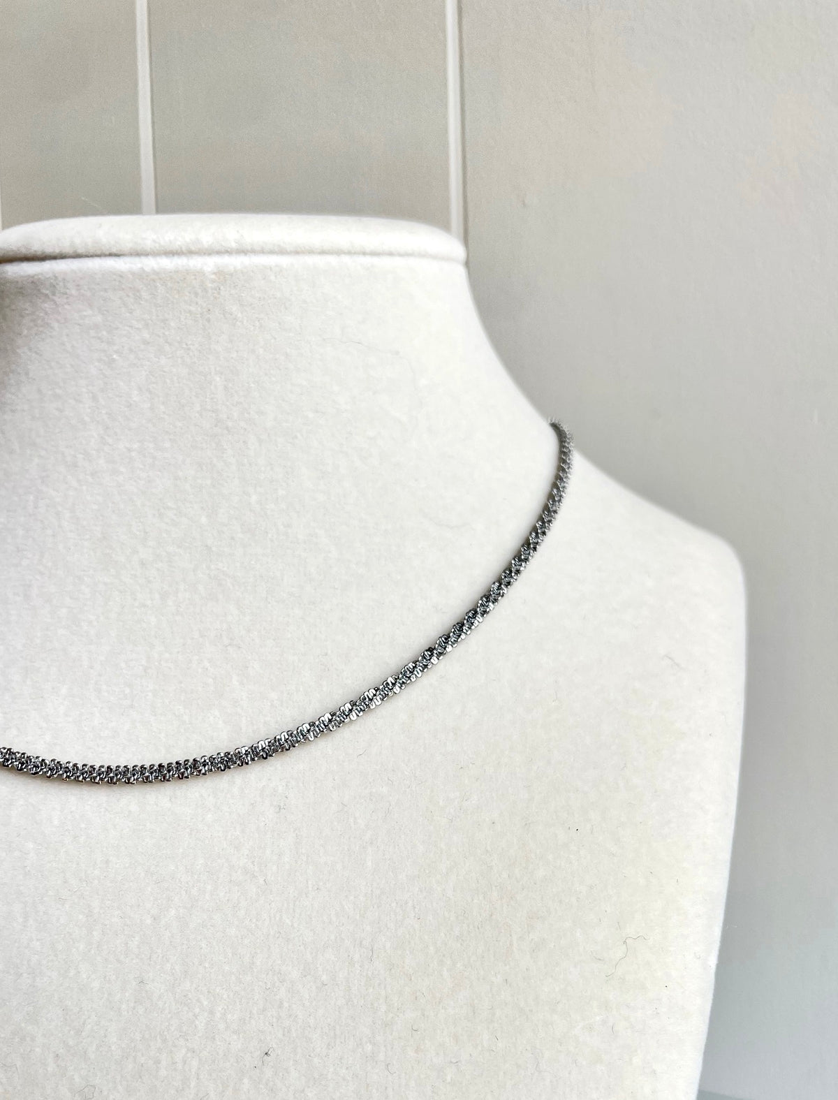 Silver Layering Necklaces - Stainless Steel