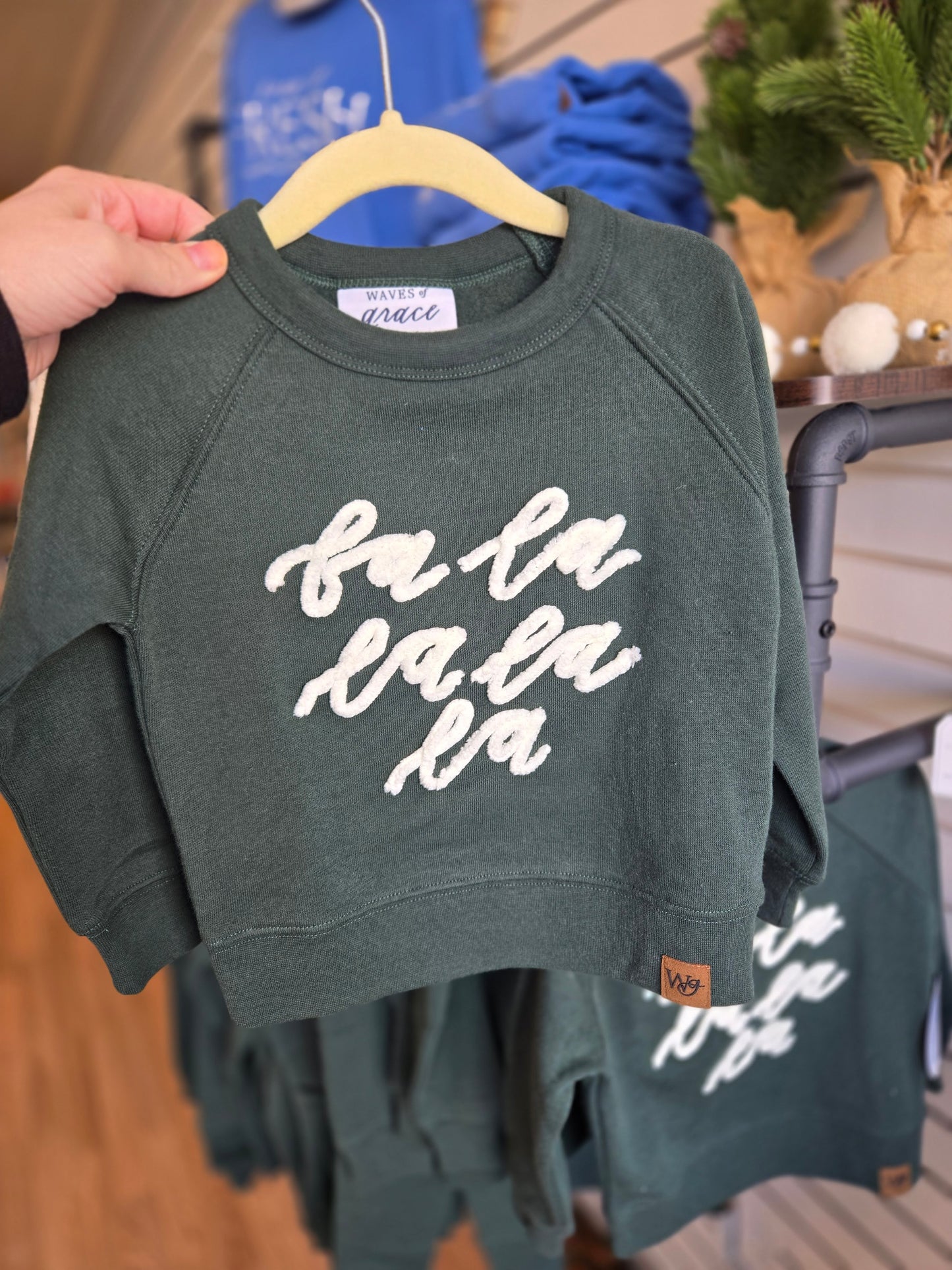 Fa la la Crewneck Sweatshirt Youth & Toddler