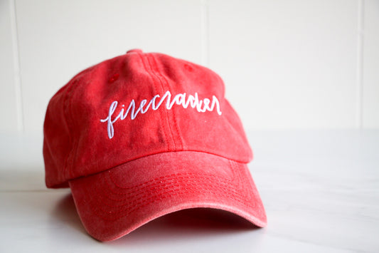 Blemished Firecracker Baseball Hat