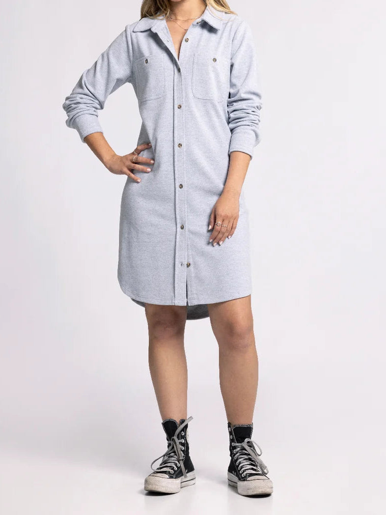 Leslie Dress - Grey
