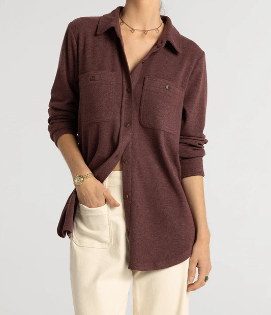 Lewis Shirt Burgundy