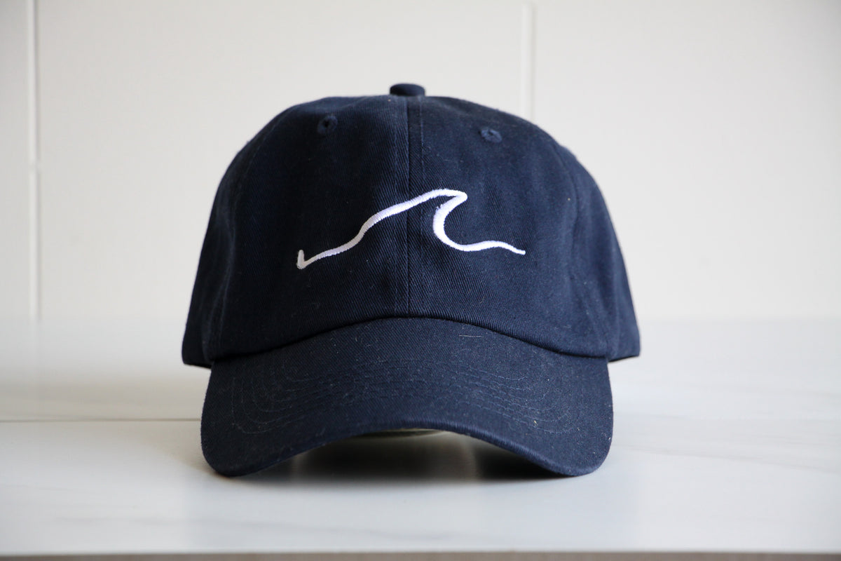 Make Waves Baseball Hat – Waves of Grace Letter Co