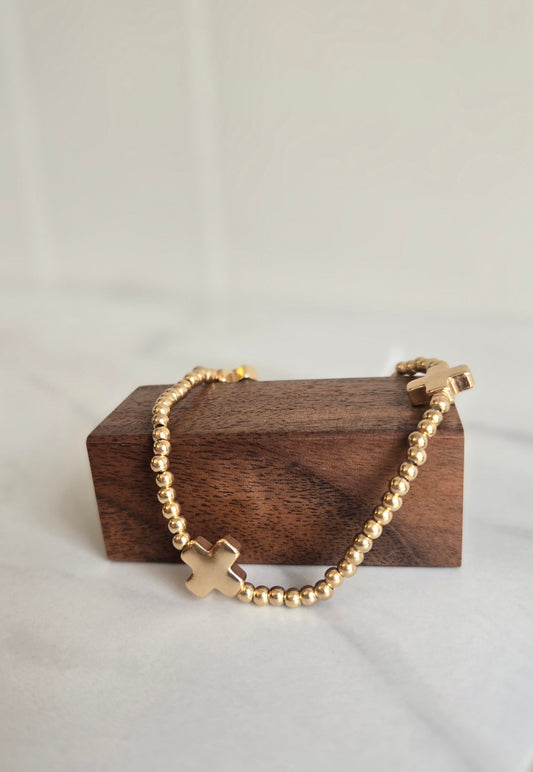 Mini Cross Bracelet