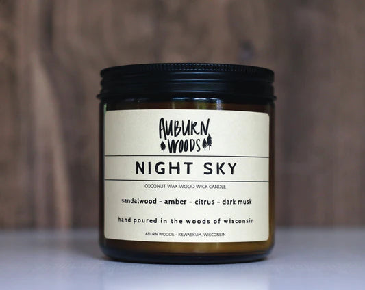 Auburn Woods Large Candle