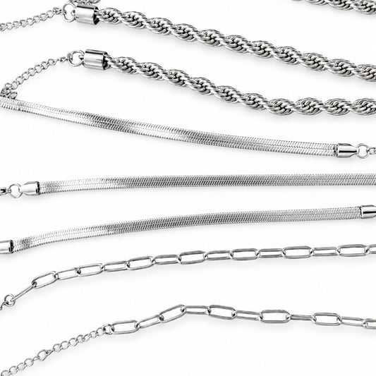 Stainless Steel Layering Bracelets