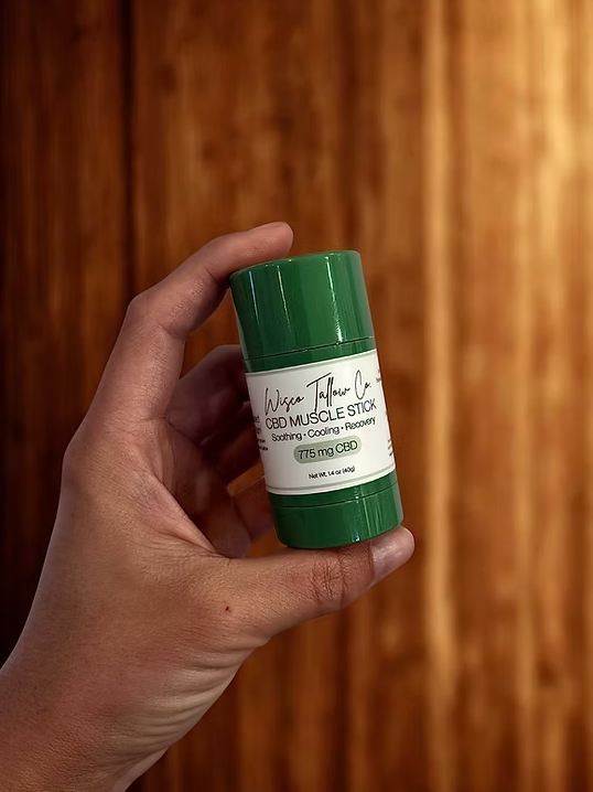 Wisco Tallow Co. CBD Muscle Stick