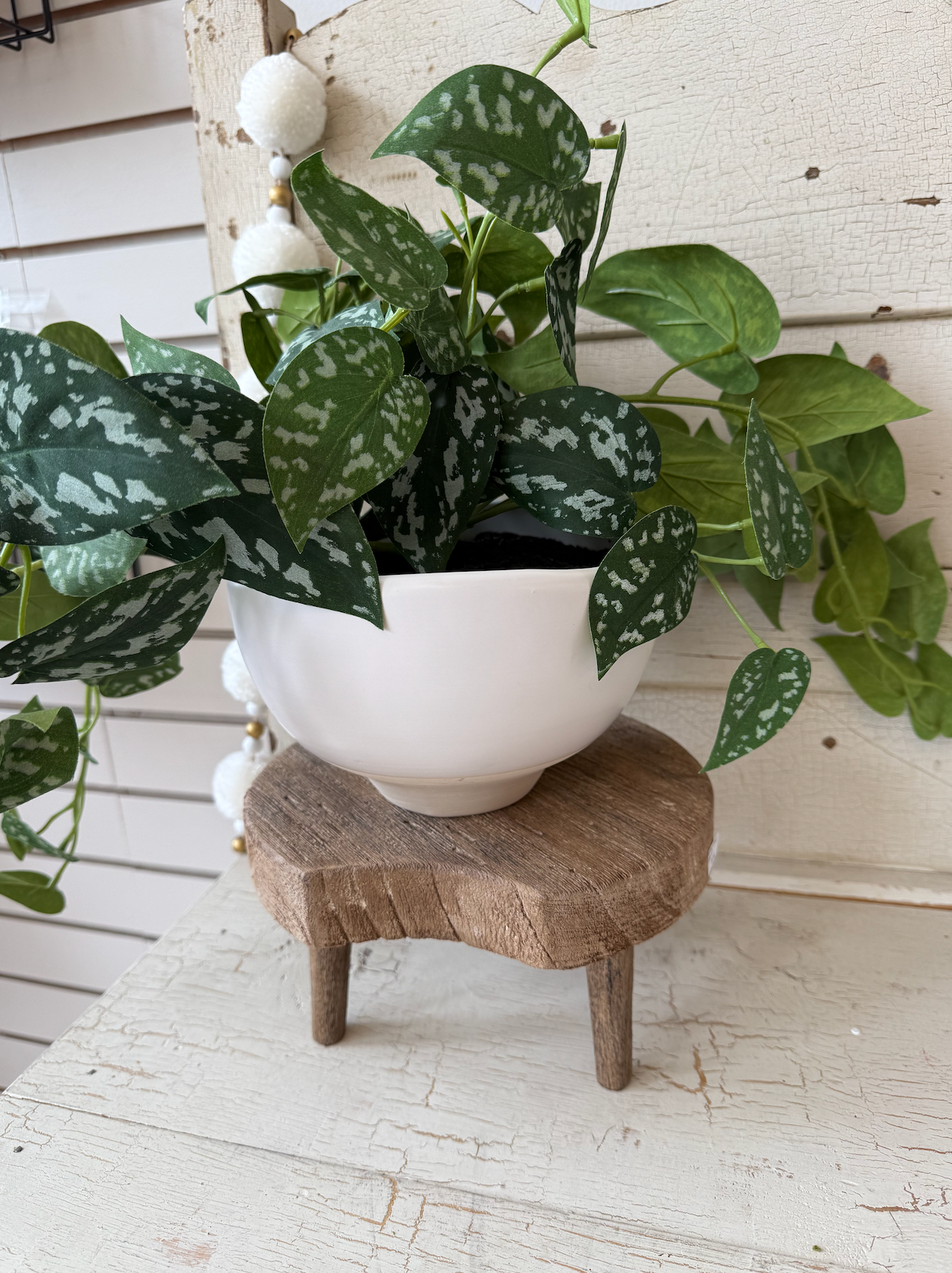 Wood Riser Stand