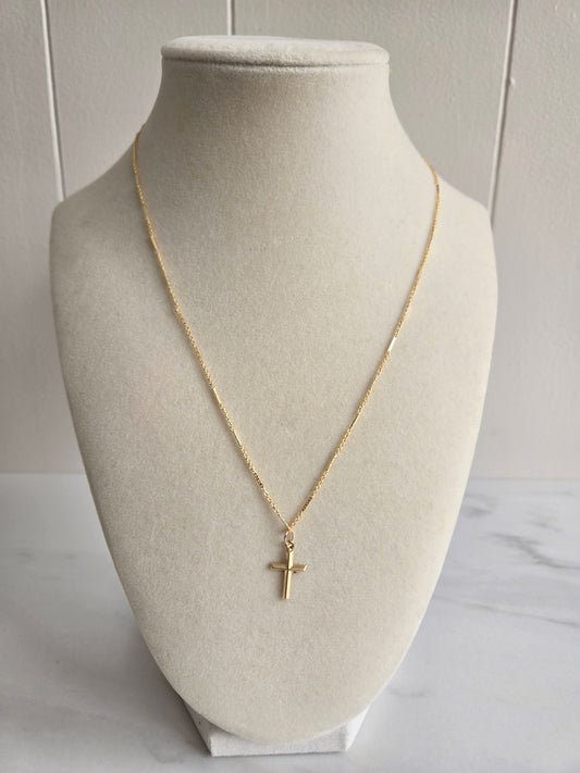 Spreading Sonshine Cross Necklace