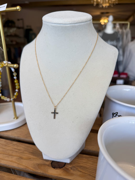 Spreading Sonshine Cross Necklace