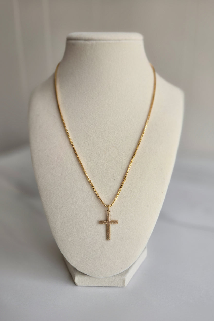 Spreading Sonshine Men's Cross Necklace