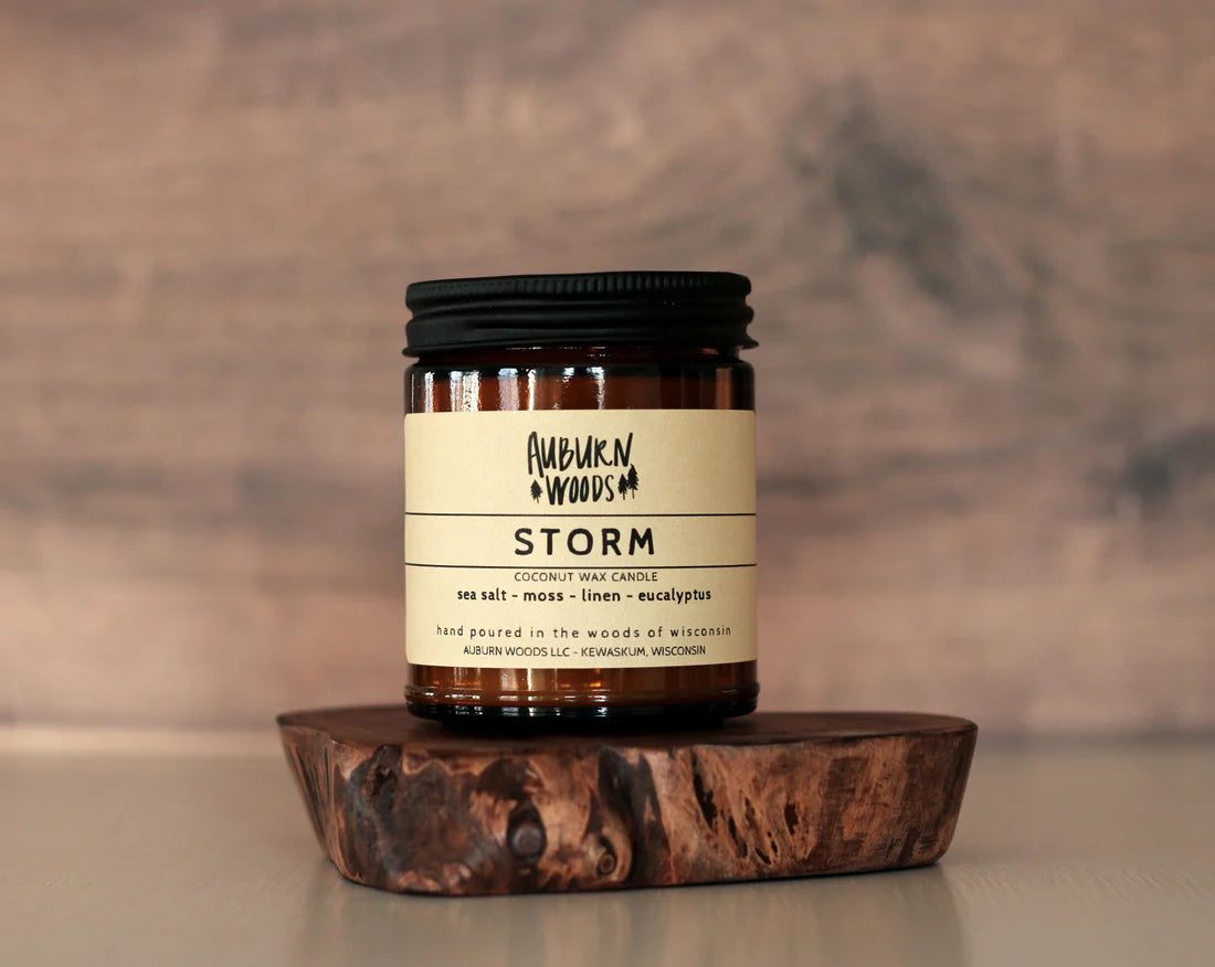 Auburn Woods Small Candle