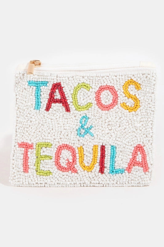Tacos and Tequila Coin Purse