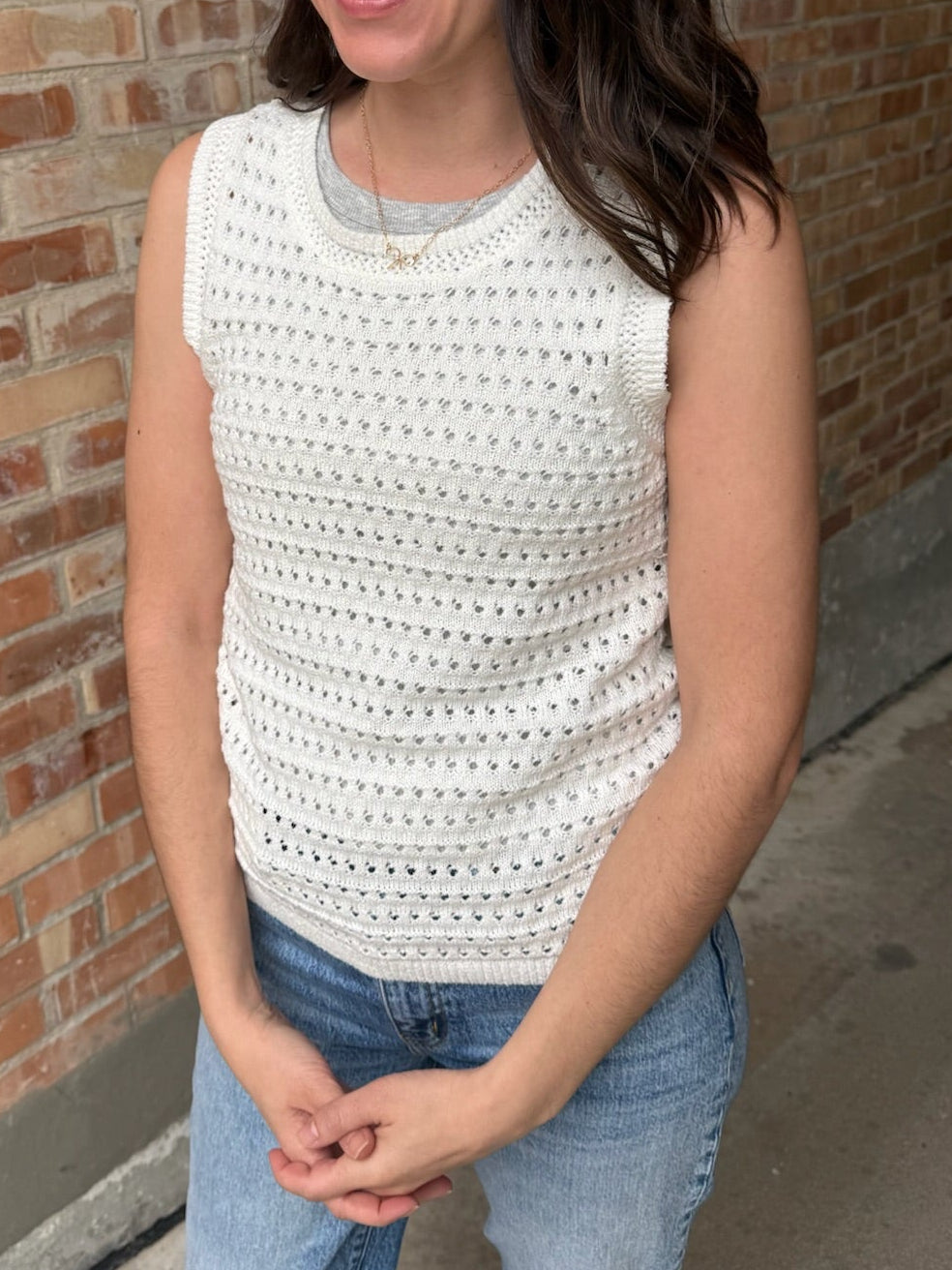 crochet top 
thread and supply
audre tank