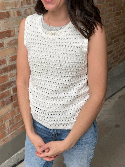 crochet top 
thread and supply
audre tank
