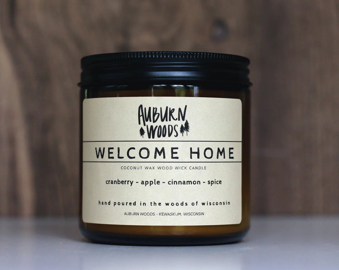 Auburn Woods Large Candle