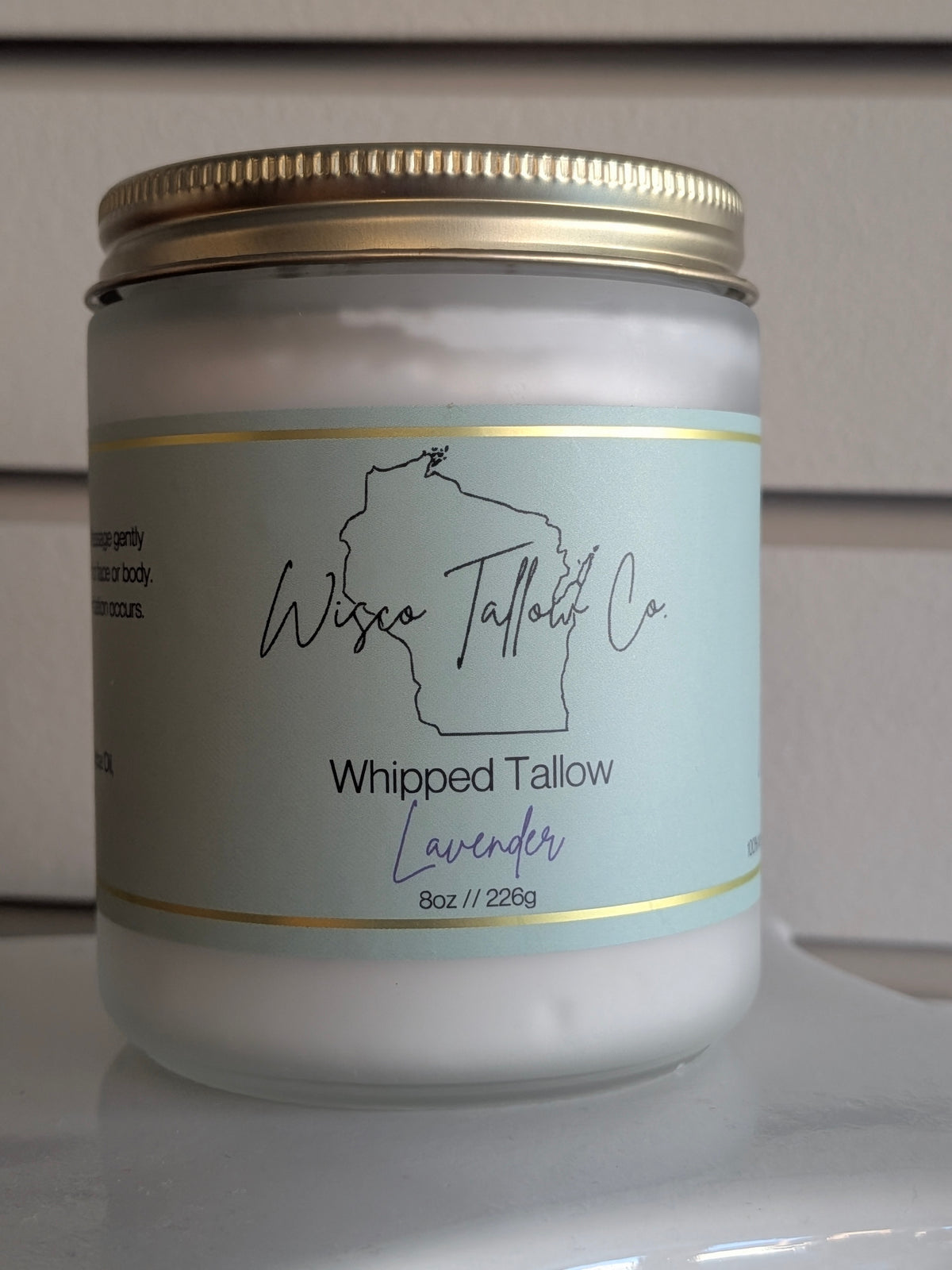 Wisco Tallow Co. Whipped Tallow Cream 8 oz Jar