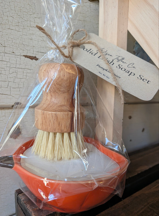 Wisco Tallow Co. Pumpkin Spice Dish Soap Set