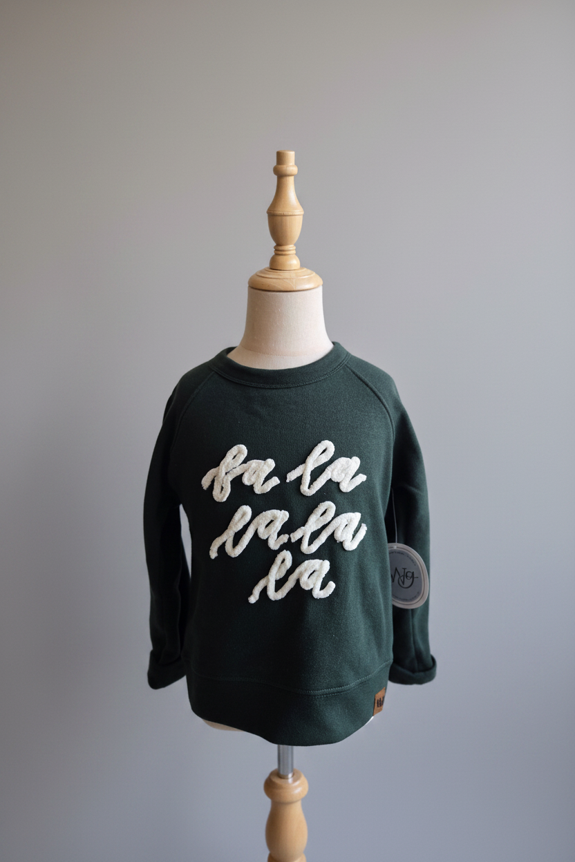 Fa la la Crewneck Sweatshirt Youth & Toddler