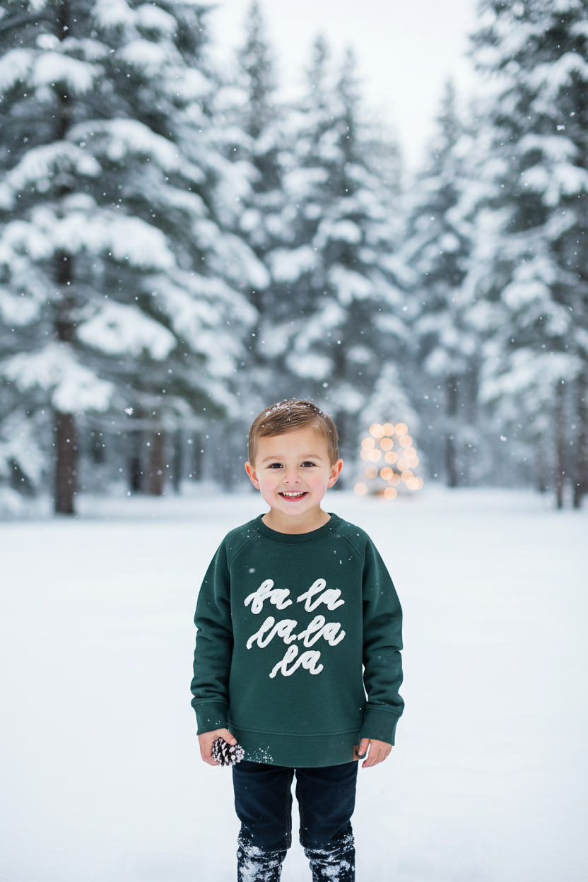 Fa la la Crewneck Sweatshirt Youth & Toddler