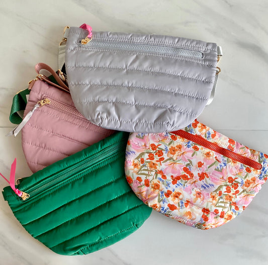 Puffer Belt Bag Purse